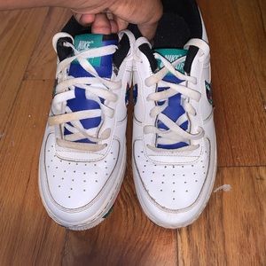 airforce 1 crayon white